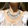 N-5020 Bohemian Gypsy Silver Gold Coin Choker Bib Statement Choker Necklaces for Women Party Jewelry