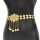 N-7640 Handmade Gold Coin Chain  Hollow Patten Design Waist Belt Chain For Women Body Jewelry