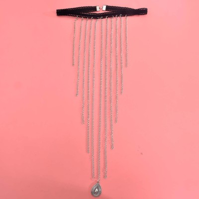 N-7652 Fashion Sexy thigh chain Elastic Tassel pendant leg chain For Women Girls Party Beach Jewelry