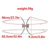 N-7656 Sexy Ladies Bowknot Crystal Chest Harness Bikini Bra Body Chains for Women Night Club Party Jewelry Gift