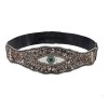 N-7666 2 Colors Handmade Bohemian Waist Belt Evil Eye Beads Elastic Statement Belly  Body Chain Dress Belt  Ethnic Jewelry