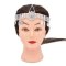 F-0940 Indian Gold Silver Metal Coin Tassel Head Chains Crystal Flower Headbands for Women Boho Wedding Party Hair Accessories