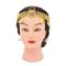 F-0940 Indian Gold Silver Metal Coin Tassel Head Chains Crystal Flower Headbands for Women Boho Wedding Party Hair Accessories