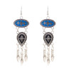 E-6365 Bohemian Trendsetting Earring Exquisite Patten Long Fringe Dangle Earring For Women And Girls Jewelry Gift