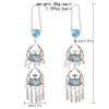 F-0951 Bohemian Turquoises Forehead Hair Pins Pendant Hair Clips Headpiece Ethnic Festival Party Hair Accessories