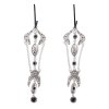 F-0951 Bohemian Turquoises Forehead Hair Pins Pendant Hair Clips Headpiece Ethnic Festival Party Hair Accessories