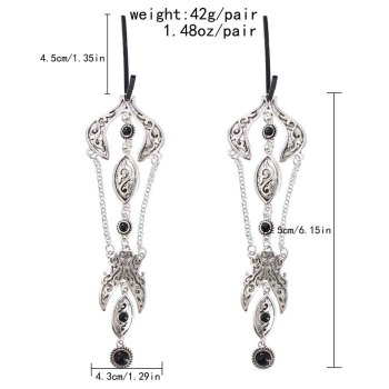 F-0951 Bohemian Turquoises Forehead Hair Pins Pendant Hair Clips Headpiece Ethnic Festival Party Hair Accessories