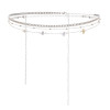 N-7681 Waist Chain for Women Belly Chain Stone Charm Sexy Bikini Summer Beach Body Jewelry Adjustable