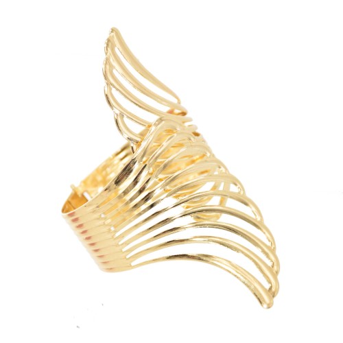 B-1169 Novel Bracelets For Women Bird Wings Staggered Metal Bangle Bracelets For  Party Jewelry Gift