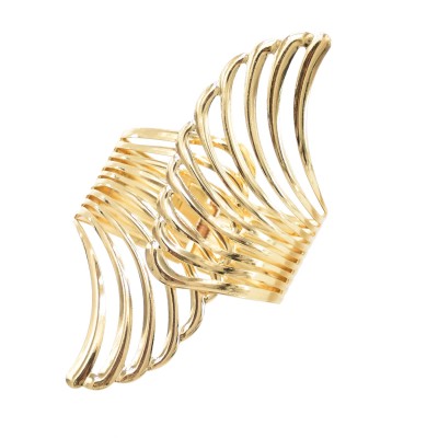 B-1169 Novel Bracelets For Women Bird Wings Staggered Metal Bangle Bracelets For  Party Jewelry Gift