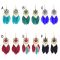 E-6387 Bohemian Fashion Feather Earring With Stripe Long Tassel Dangle Earring For Women Girls