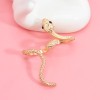 R-1562 Vivid Animal Ring For Women Girls Snake intertwined Two Fingers Ring Halloween Party Jewelry