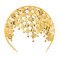 F-0307 Bohemian boho coin tassel headpiece gold metal headband belly dance head band hair jewelry indian jewelry