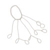 B-1173 Finger Ring Bracelet Hand Harness Chain Bracelet Shiny Gifts for Women Girls