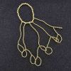 B-1173 Finger Ring Bracelet Hand Harness Chain Bracelet Shiny Gifts for Women Girls