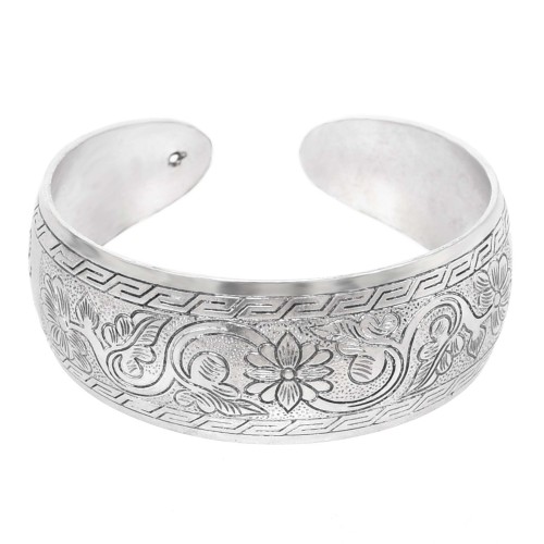 B-1181  B-1182  B-1183 Bracelet For Women Exquisite Carved Pattern Bangle Cuff Bracelet For Women Girls