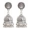 E-6394 2 Styles Vintage Silver Color Metal Peacock Geometric Drop Earrings for Women Boho Indian Party Jewelry Gift