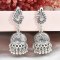 E-6394 2 Styles Vintage Silver Color Metal Peacock Geometric Drop Earrings for Women Boho Indian Party Jewelry Gift