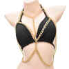N-7694 Fashion Women Boho Alloy Chest Chain Necklace Body Chain Summer Beach Body Jewelry Accessories
