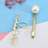 F-0961 Fashion Love Letter Pearl Hair Pins Set