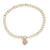 N-7695 Elegant Gold Chain Pearls Heart Pendant Necklaces for Women Lady Wedding Party Jewelry Gift