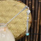 F-0964 Vintage Fish Charms Hair Pin Turquoise Beads Tassels Hair Pins