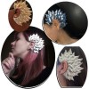 E-6400 1PC Gold Metal Big Leaf Ear Cuff Non Piercing Ears Clip Left Side Earrings Party Fashion Jewelry