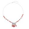 N-7714 Bohemian Vintage Necklace Exquisite Pattern Beads Forehead Pendant Necklace For Women Girls Ethnic Gift