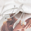 B-1189 Arm Cuff Upper ArmBand Cuff Bracelet Bangle For Women Gold Silver Plated Leaves Adjustable Bangle