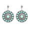 E-6406 3 Styles  Flower Cross Leaf Drop Dangle Earrings Vintage Style Dangle Earrings For Women Girls