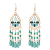E-6411 New Fashion Bohemian Tassel Earrings Suitable For Women's Multi-bell Color Personality Jewelry Birthday Gift