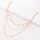 N-7728 Punk Body Chain Gothic Street Butterfly Belt Hiphop Hook Trousers Gold Sliver Color Keychain Jewelry