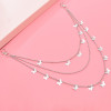 N-7728 Punk Body Chain Gothic Street Butterfly Belt Hiphop Hook Trousers Gold Sliver Color Keychain Jewelry