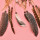 F-0971 Summer Fashion Feather Headwear for Ladies Retro Elegant Feather Tassel Boho Hair Accessories Birthday Gift