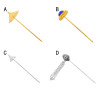 F-0972 4 Styles Bohemian Hair pin Bridal Wedding Hair Pins For Women Girls Headdress Hair Accessories