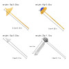 F-0972 4 Styles Bohemian Hair pin Bridal Wedding Hair Pins For Women Girls Headdress Hair Accessories