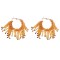 E-6420 Beaded Drop Tassel Earrings For Women Handmade Beaded Hoop Dangle Earring For Party Fashion Jewelry