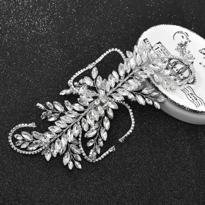 F-0977 Crystal Headdress For Bridal Wedding Engagement Hair Accessories Hair Clip Hair Piece