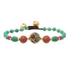 B-1203  Bohemian Bracelet Beaded Turquoise Bell Bracelets For Women Girls