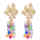 E-6431  Women Fashion fruit earrings personality cute three-dimensional simulation grape earrings jewelry