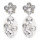 E-6442 Big Drop Dangle Earrings Acrylic Crystal Geometrical Earrings