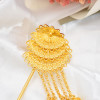 F-0984 Gold Silver Peacock Hair Stick With Chinese Traditional Style Fashion Hair Chopsticks Hairpin