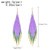 E-6451 Handmade Resin Beads Statement Drop Earrings for Women Bohemian Party Jewelry Gift