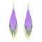 E-6451 Handmade Resin Beads Statement Drop Earrings for Women Bohemian Party Jewelry Gift