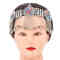 F-0989 Women Boho Fashion Vintage Gold Silver Acrylic Coin Tassel Head Chains Headdress  Dance Party Hair Accessories