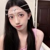 F-0991 Luxury Pearls Crystal Forehead Headbands Headdress Bridal Wedding Hair Accessories Party Jewelry