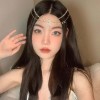 F-0991 Luxury Pearls Crystal Forehead Headbands Headdress Bridal Wedding Hair Accessories Party Jewelry