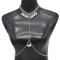 N-7750 Sexy Ladies Pearl Crystal Bikini Body Chains for Women Summer Beach Party Jewelry Accessories