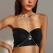 N-7750 Sexy Ladies Pearl Crystal Bikini Body Chains for Women Summer Beach Party Jewelry Accessories