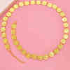 N-7761 Indian Gold Silver Coin Tassel Belly Dance Waist Chains Carved Flower Party Body Jewelry